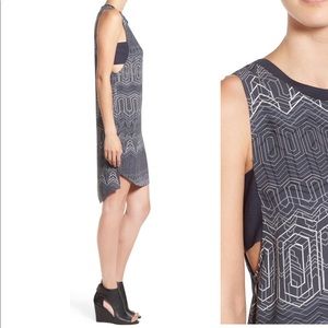 Trouvé High Low Banded Shift Dress